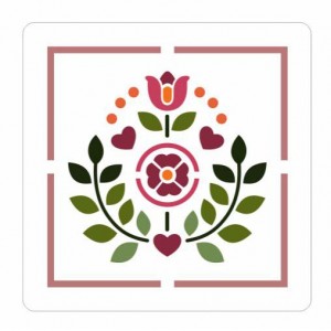 Трафарет Event Design "Квилт" КВ-36, 15х15 см Трафарет Event Design "Квилт" КВ-36, 15х15 см